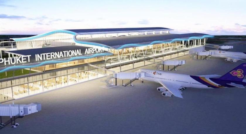 Kim Lung Airport Hotel Patong Bagian luar foto