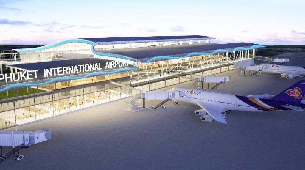 Kim Lung Airport Hotel Patong Bagian luar foto